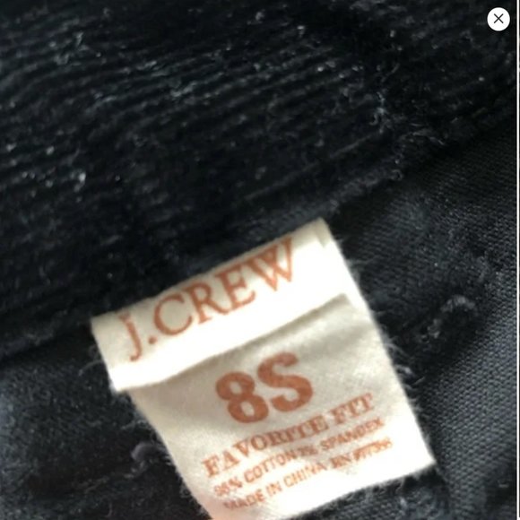 J. Crew Bootcut Corduroy Favorite Fit Pants in Black - Picture 7 of 12